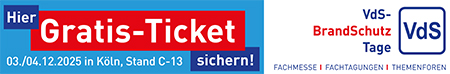 Gratis-Ticket VdS BrandSchutzTage 2025