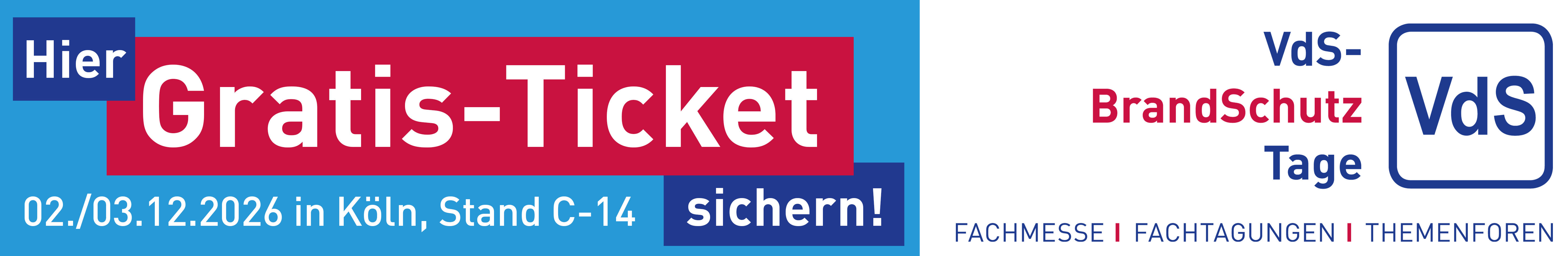 Free ticket VdS FireSafety 2026