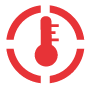 Icon: temperature measurement of water pipes
