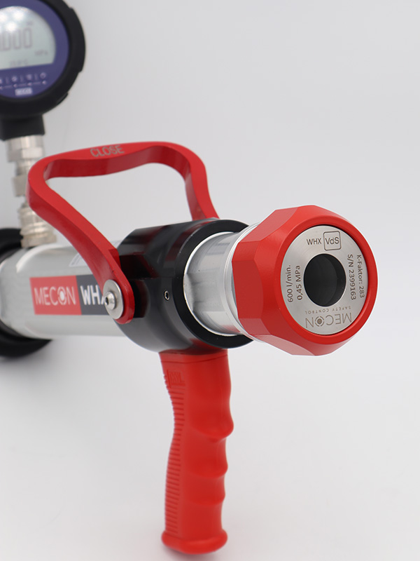 VdS approved fire hose reel testing device WHX