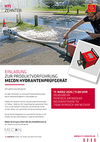 HTI Zehnter Einladung Produktvorführung mag-flux® HTL